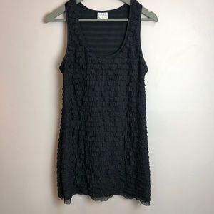 Free People Black Slip Dress
